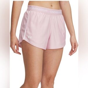 Under Armour Women's Light Pink Athletic Shorts